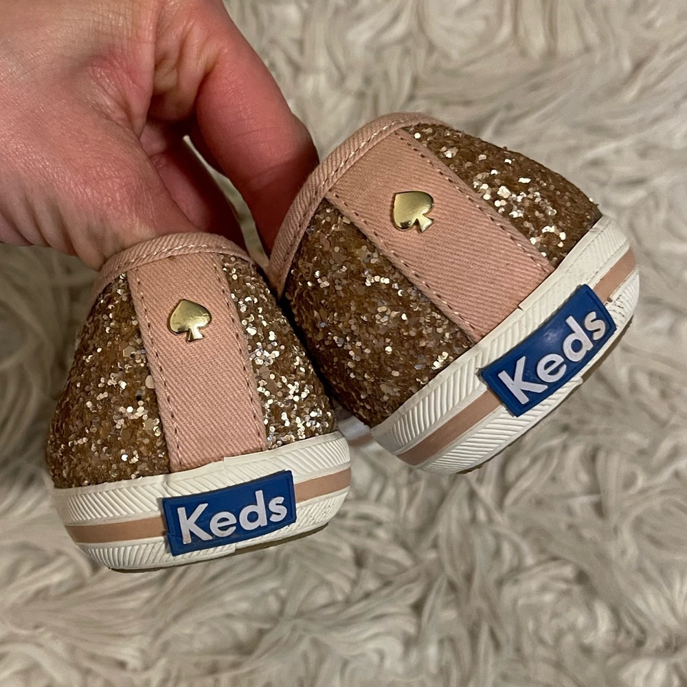 Pink | Glitter | Kate Spade | Keds - Picture 9 of 12